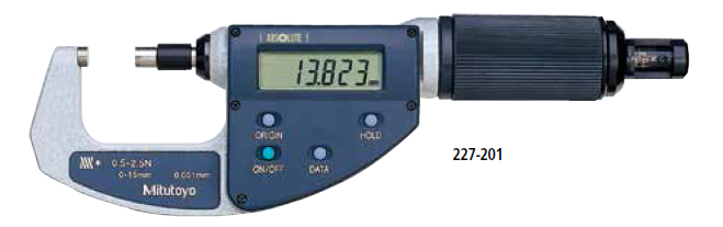 數(shù)顯千分尺 227系列-測力可變式數(shù)顯千分尺CLM